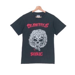 Vintage 90s Sobut Band Tee - Japanese Horror Punk T-Shirt