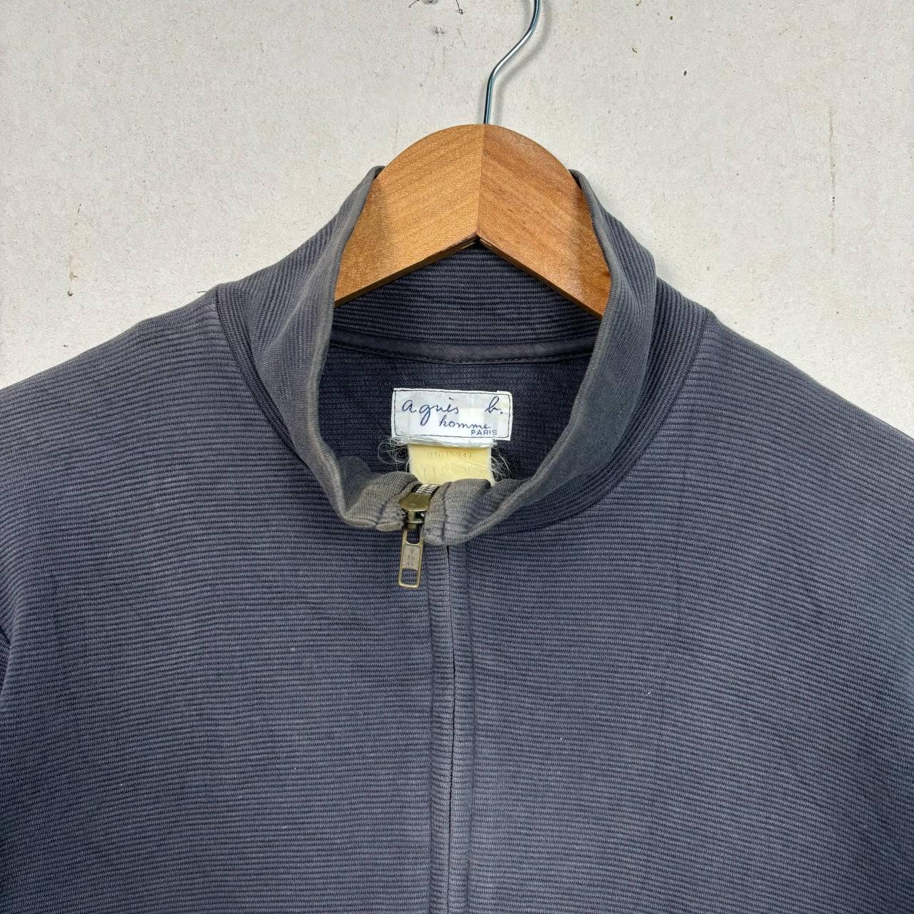 Vintage Agnes B Full Zipper Sweater Light Jacket Grey - Etsy