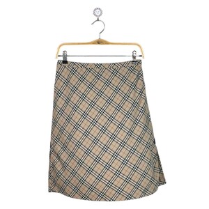 ヴィンテージ】BURBERRY バーバリー ノバチェック プリーツスカート 難 