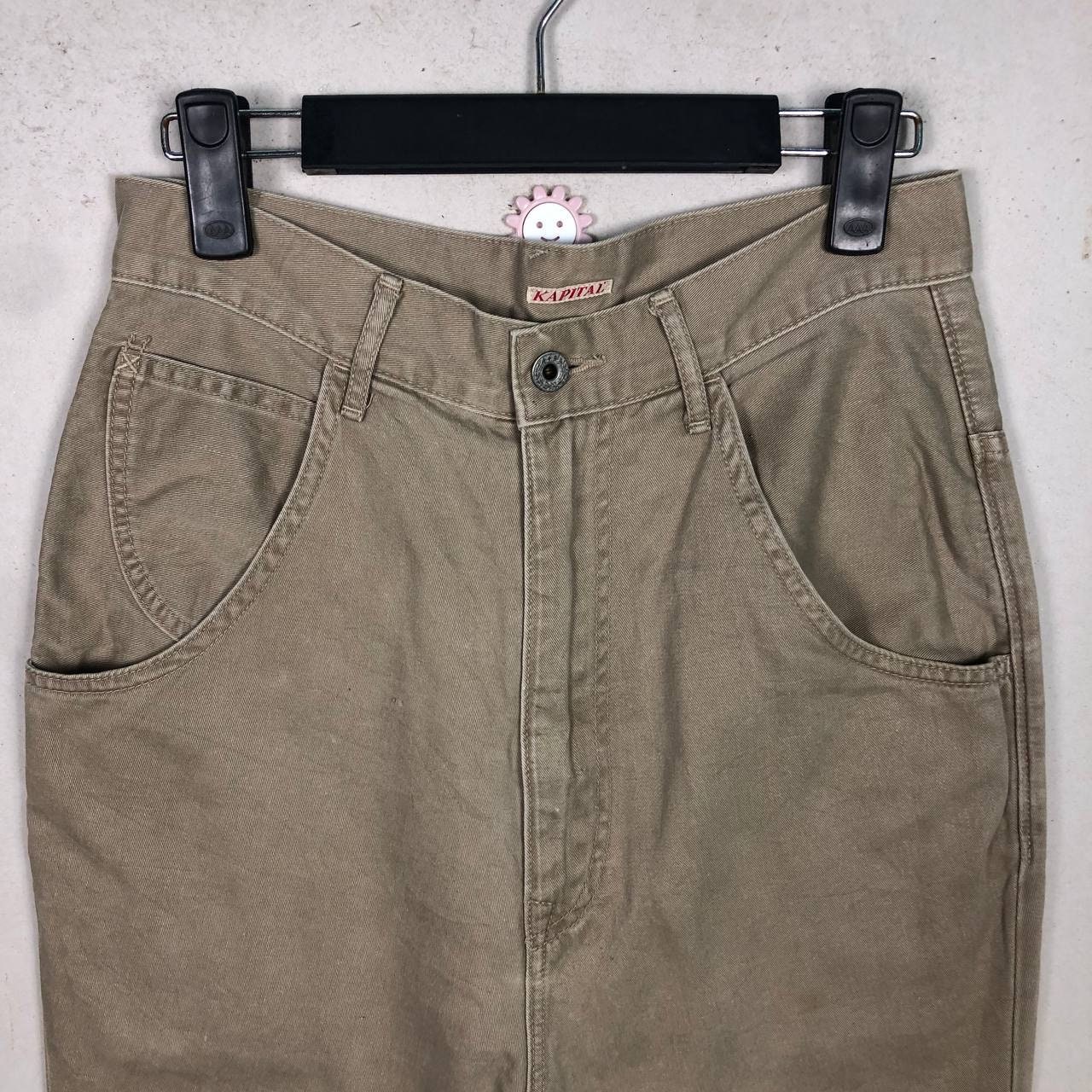 Vintage Kapital Japan Buckle Back Denim Kapital Jeans Beige - Etsy