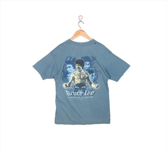 Crazy Vintage 90s Bruce Lee Dragon's Roar Destroyed Tshirt - Etsy