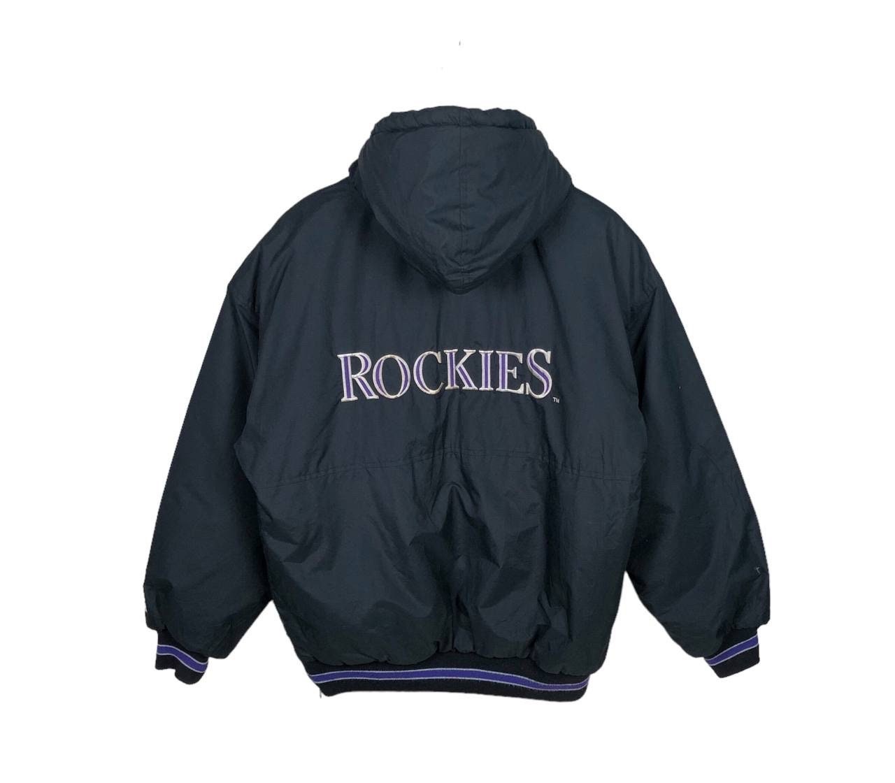 【STARTER】90's MLB Rockies スタジャン A-2414 Vintage 90s Starter MLB Rockies Bomber Jacket - Etsy