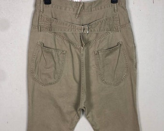 Vintage Kapital Japan Buckle Back Denim Kapital Jeans Beige - Etsy