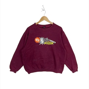 OG Vintage 90s Stussy Collectible Printed Baggy Skateboard Sweatshirt