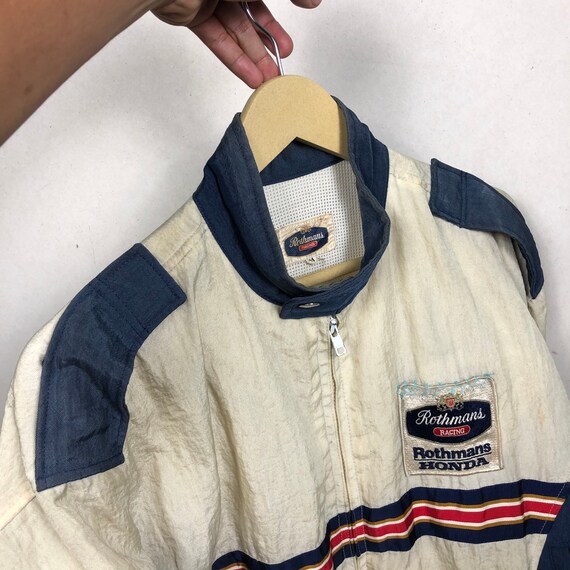 Vintage 80s Rothmans Jacket - Honda Racing Jacket Mot… - Gem