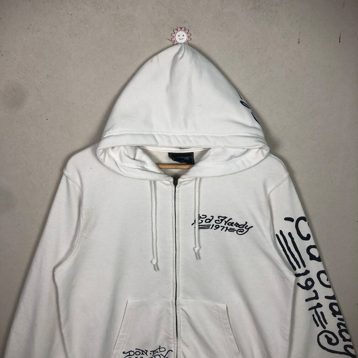 Ed Hardy Christian Audigier Los Angeles Devil Print Hoodie Etsy Canada