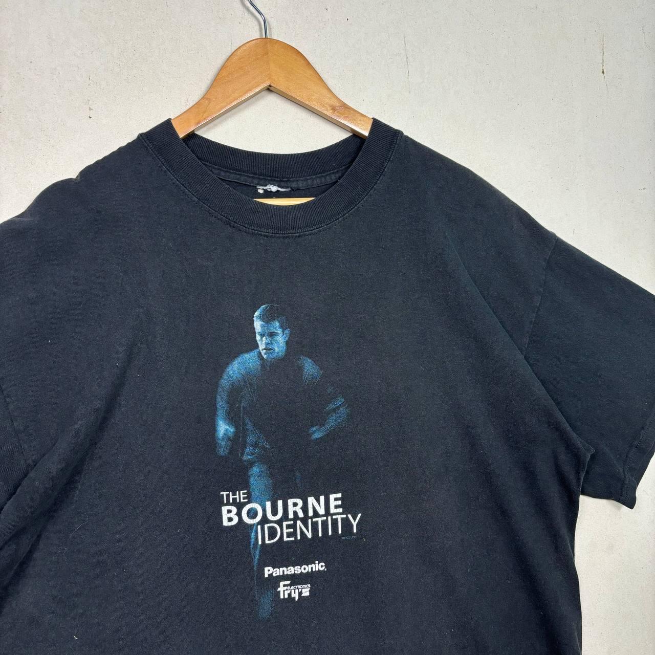 Vintage 2002 the Bourne Identity Movie T-shirt | Large L 
