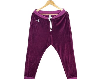 Vintage Vivienne Westwood Velvet Sweatpants Jogger Pants