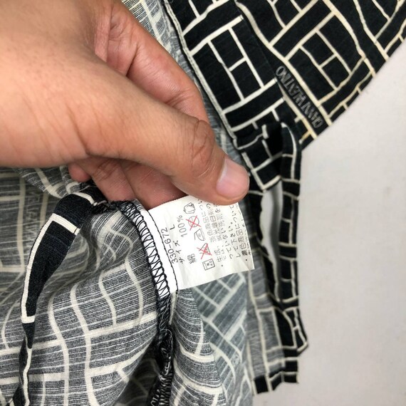 Vintage Gianni Valentino Monogram Kimono Pyjamas - image 7