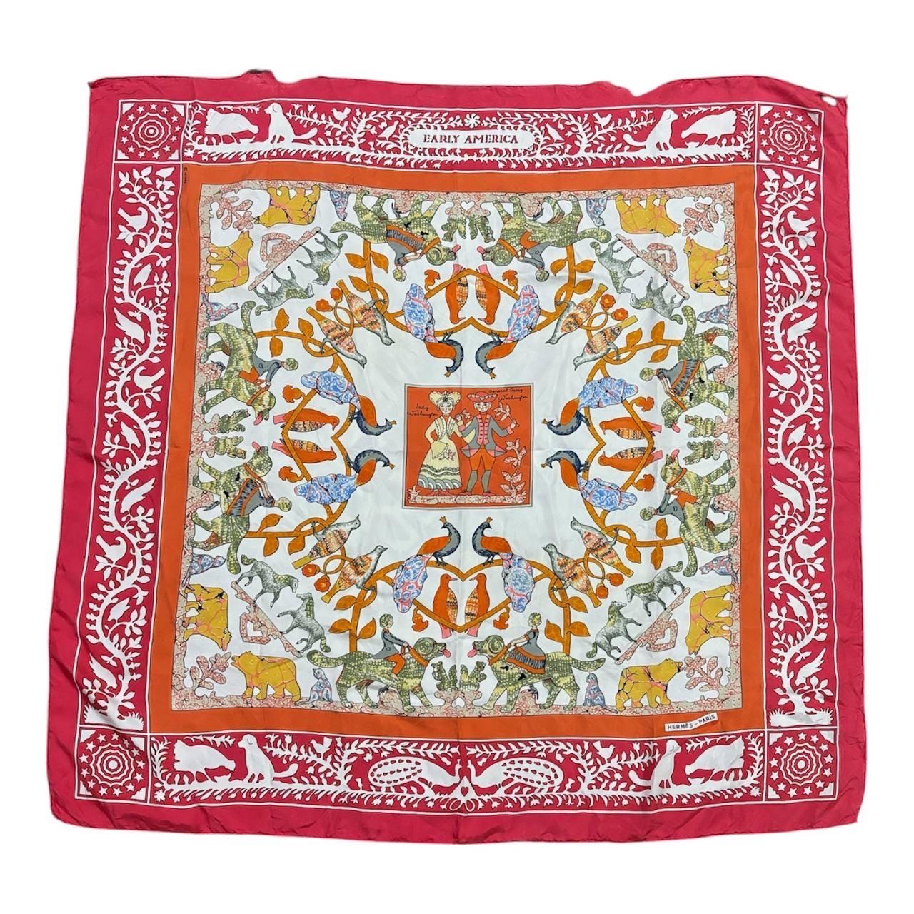 80s hermes scarf - Etsy 日本