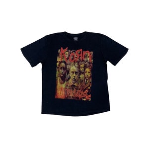 Vintage KORN Tour 2003 Untouchable Album Band T-Shirt Nu Metal Rock Band Tees Alternative Rock Grunge Rock Iron Maiden Slipknot Metallica