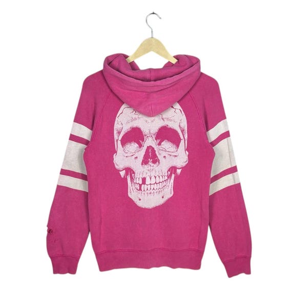 Vintage 90s Hysteric Glamour Pink Skull Distressed Seditionaries Vintage 90s Hysteric Glamour Pink Skull Distressed Seditionaries