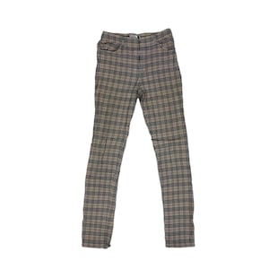 Iconic Burberry Blue Label Nova Check Skinny Pants