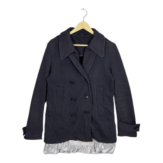 LIMI feu 黒 ダブルブレスト ジャケット LIMI feu 黒 ダブルブレスト ジャケット AUTUMN/WINTER 2023-24