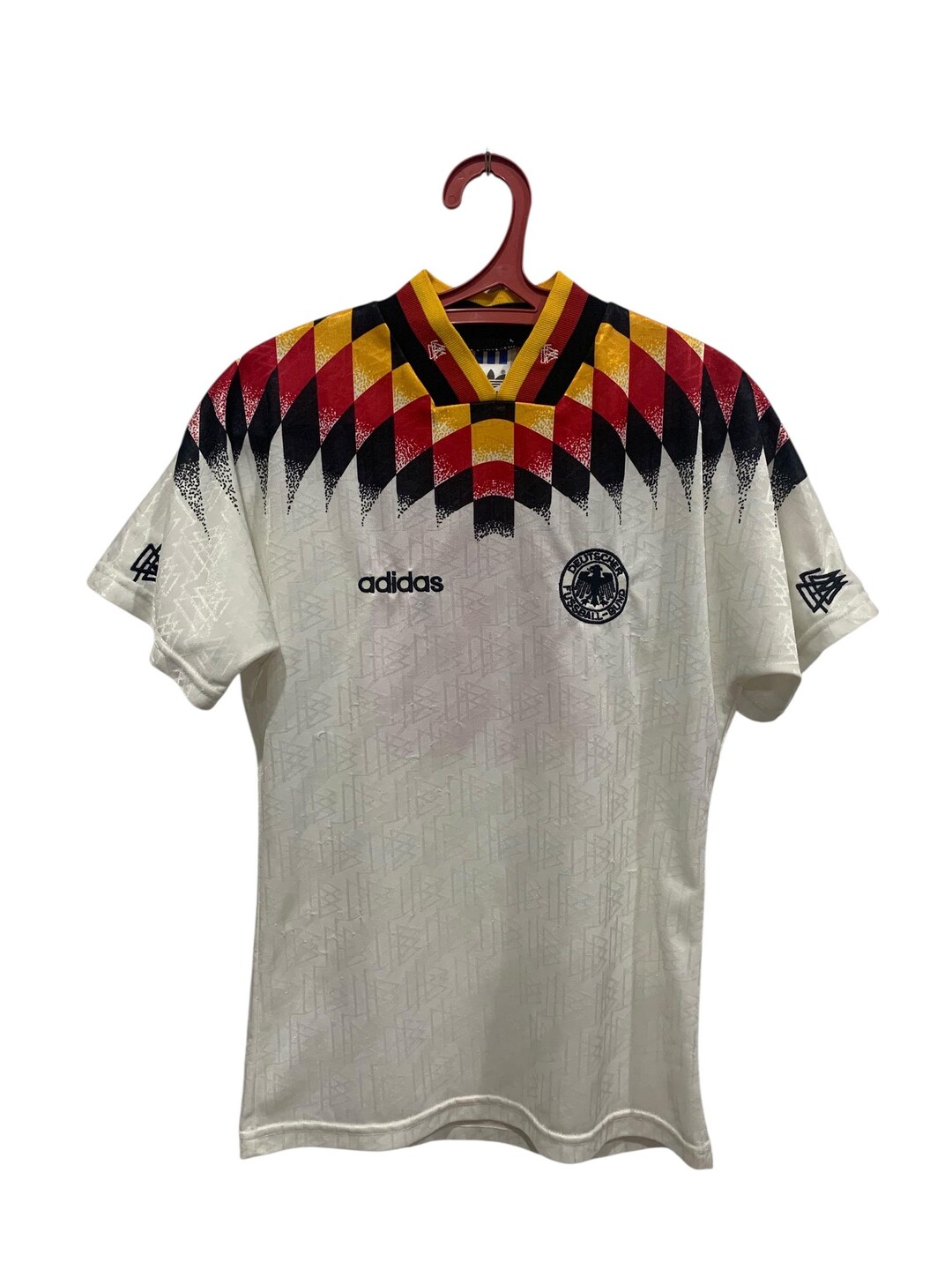 Vintage 1994 Germany World Cup Jersey Adidas XS Matthaus Era