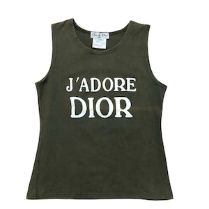Jadore Dior Tank Top - Etsy