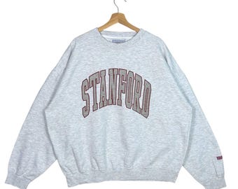 Vintage 90-tals University Standford Baggy Jumper Sweatshirt