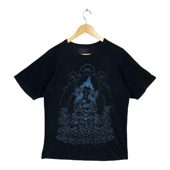 Vintage Dub Factory Japan Streetwear Illusion Buddha Graphic 