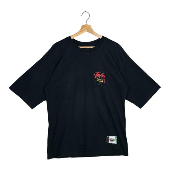 Vintage 90s Stussy Irie Vibrations T-shirt Large, International