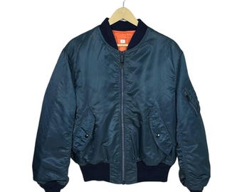 vintage design ma-1 flight jacket 古着 70s Vintage MA-1 flight jacket . L size