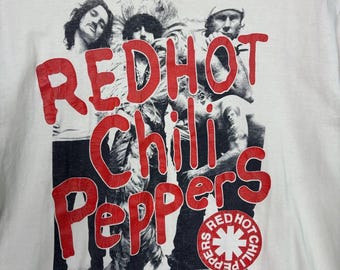 Vintage 1994 Red Hot Chili Peppers Tour T-shirt - Distressed Rock