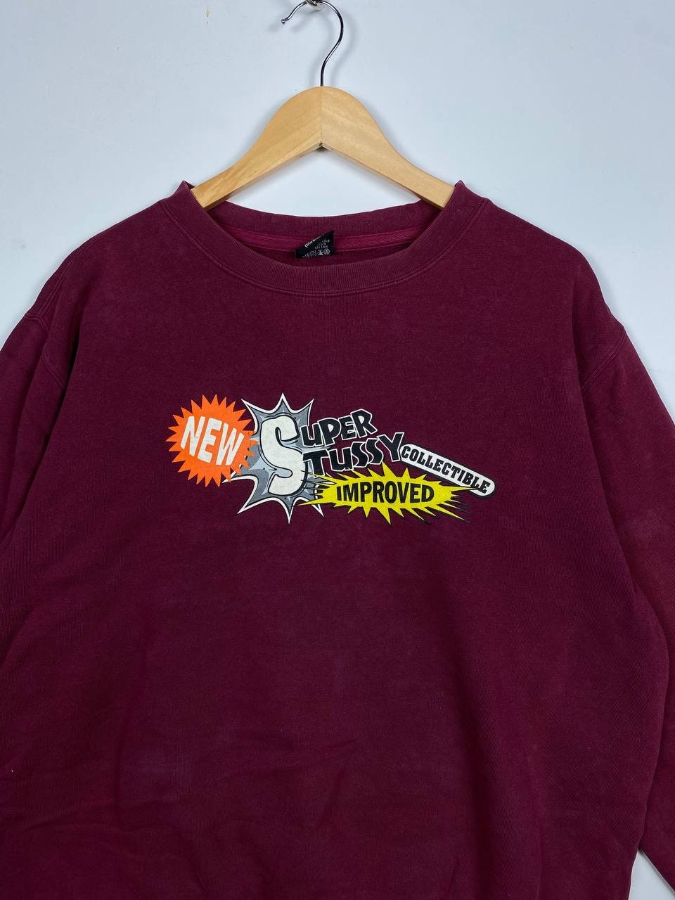 OG Vintage 90s Stussy Collectible Printed Baggy Skateboard