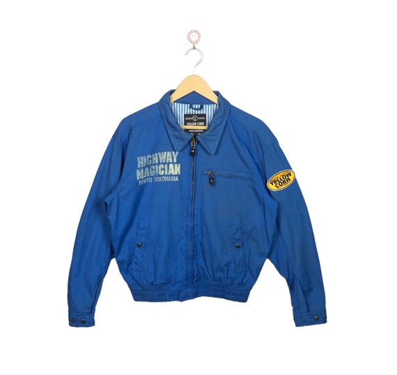 未使用に近い　YELLOW CORN SLEDGE HAMMER ジャケット Vintage Yellow Corn Motorsports Sledge Hammer Leather Jacket