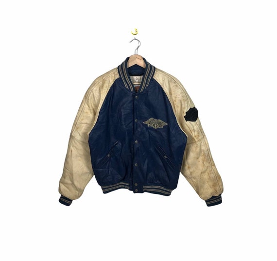 VERY RARE Vintage 80s Harley Davidson Number One Varsity - Etsy