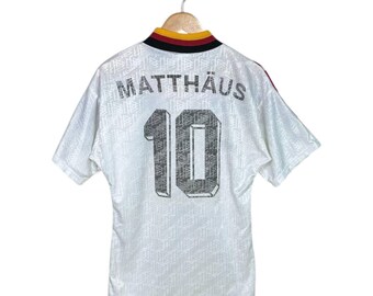 RARE! Vintage 1994 Germany World Cup Jersey: Matthaus #10 Adidas