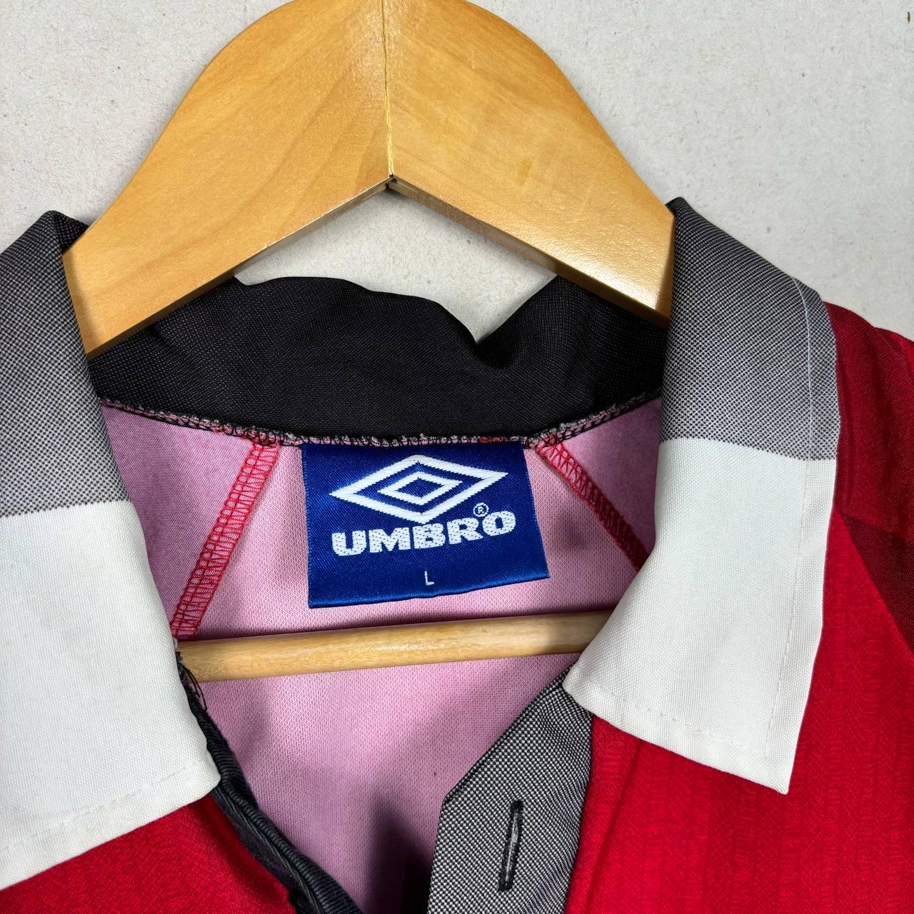 Vintage 1996-98 Manchester United Umbro Home Shirt Retro Football 