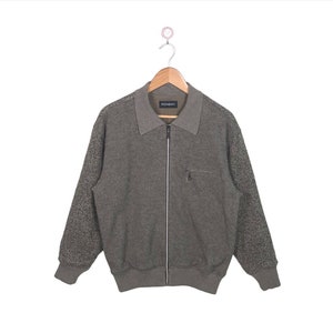 Vintage 90s Luxury Yves Saint Laurent Harrington Jacket - Etsy