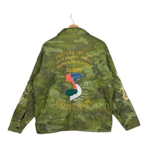 【希少】ベトナムジャケット VIET-NAM 70-71 TOUR JACKET 希少】ベトナムジャケット VIET-NAM 70-71 TOUR JACKET Vietnam war