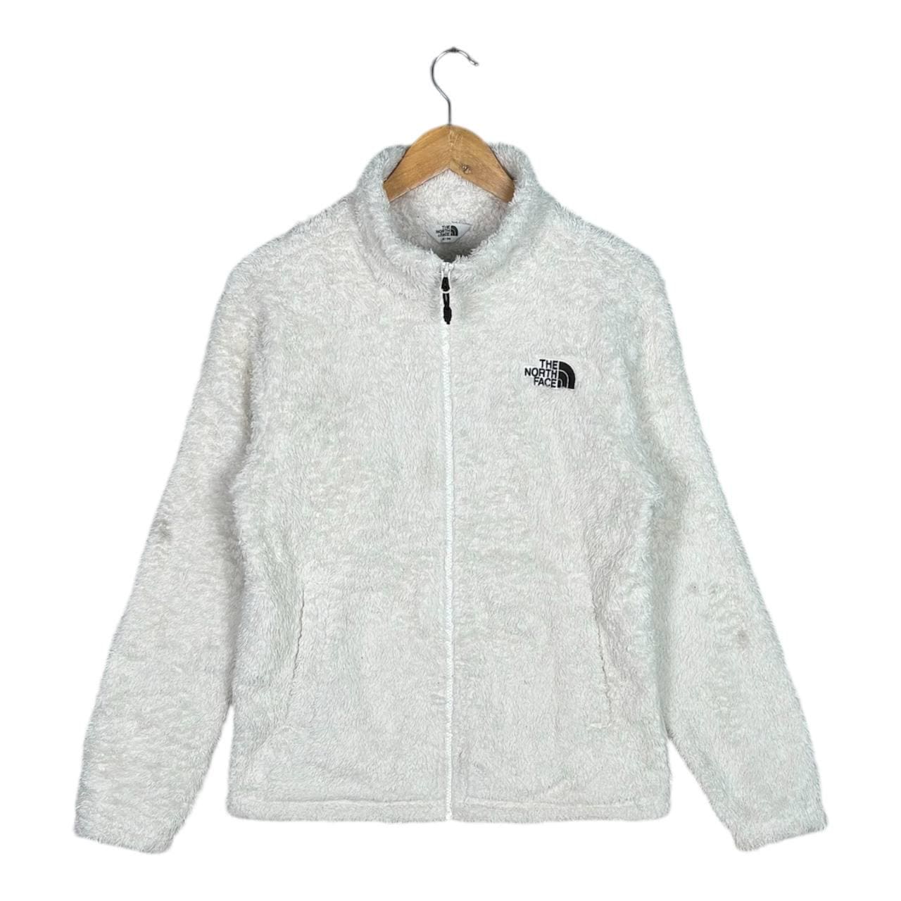 Sherpa Vest North Face Furry Fleece Vest Vintage White The North