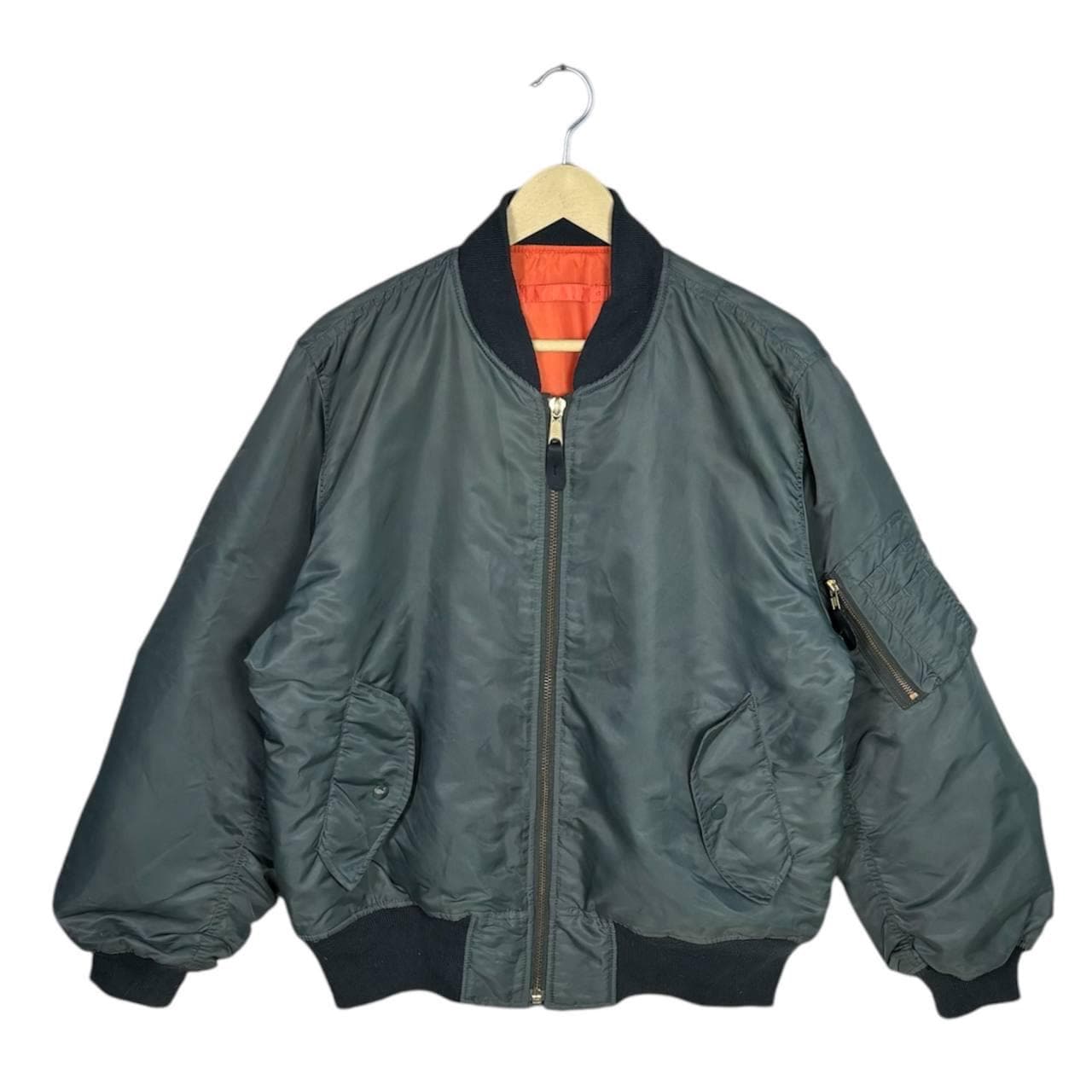 。*様 US Airforce MA-1 vintage flight jack 60s Vintage USAF MA-1 Flight Jacket - Medium – Omega Militaria