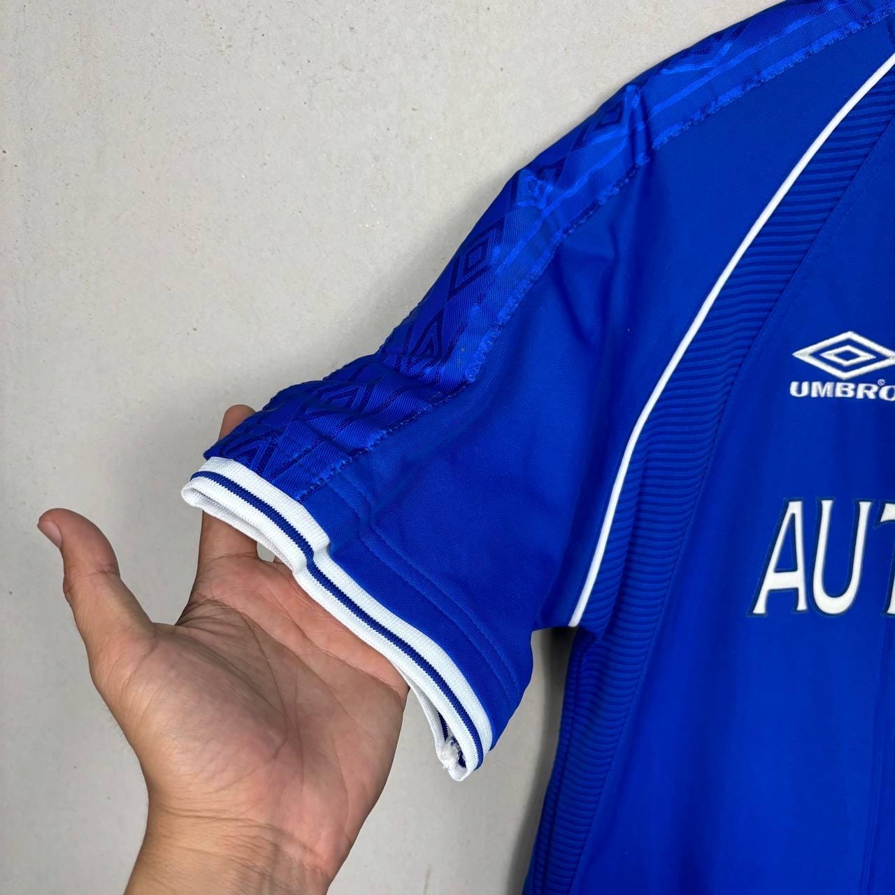Vintage 1999-01 Chelsea FC Home Jersey Umbro Autoglass Classic