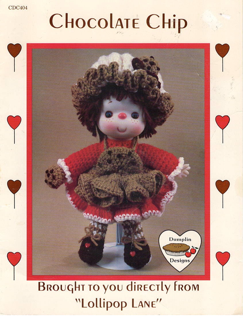 VINTAGE LOLLIPOP LANE Crochet Patterns - Lot of 4 - Dumpling  display picture 1