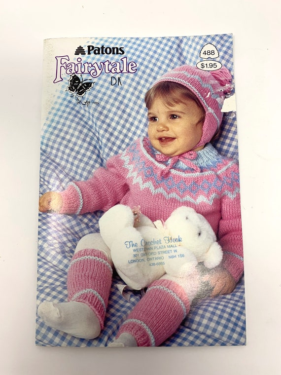 Patons Fairytale DK Knitting Patterns Booklet 488 7 Etsy