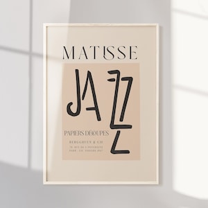 Matisse Jazz Print Exhibition Matisse Poster Digital Download Modern Wall Art Matisse Pink Download Papiers Decoupes Matisse Home Decor