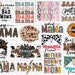 Mother’s day Sublimation bundle, mothers day png, mama png, mom png, mama leopard png, blessed mama png, mom life png, mom sublimation