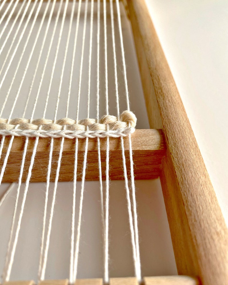 X Large Weaving Loom With Stand and Heddle Bar 37 Cm Etsy