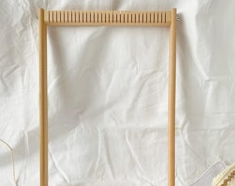 Large Weaving Loom Kit: Beech Wood Tapestry Frame (12x18 inch)