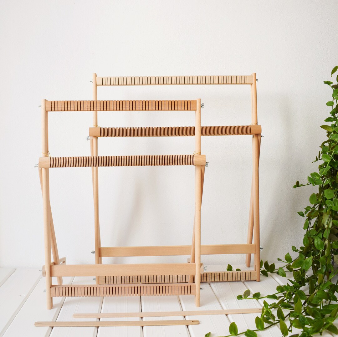 Large Loom X Large Weaving Loom With Stand and Heddle Bar 37 Cm - Etsy UK