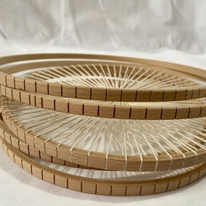 Circular Weaving Loom • Round Weaving Loom • Weaving Hoop • Circular Loom for beginners