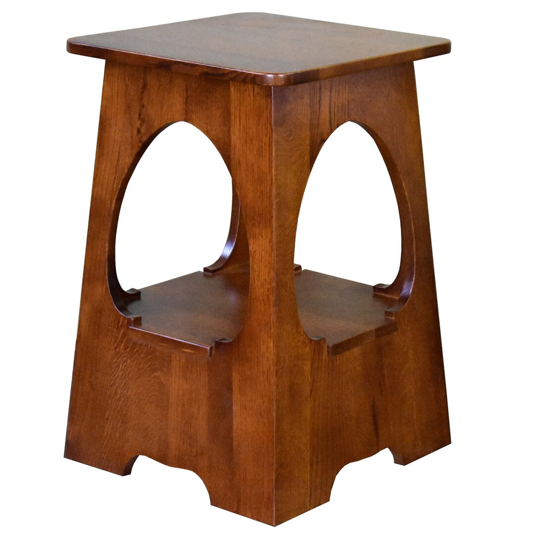Arts and Crafts / Mission Style Taboret End Table in Etsy