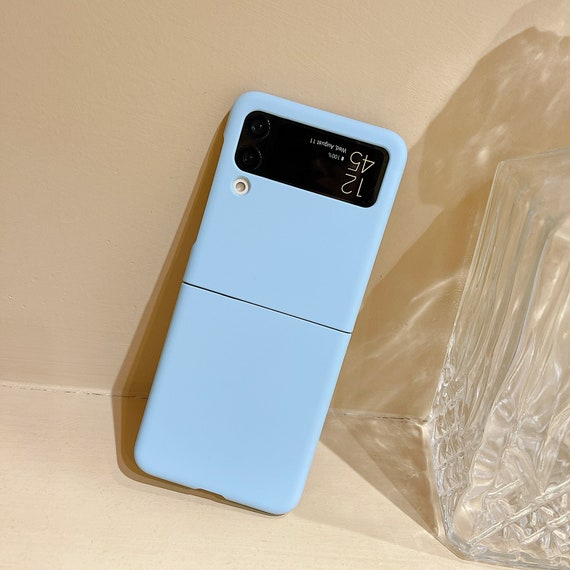 Silicone Case For Samsung Galaxy Z Flip 3 Matte Color Case Etsy