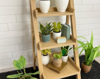 Digital File ONLY - 1:12 Scale Plant Stand Dollhouse Furniture 3D print STL, OBJ file