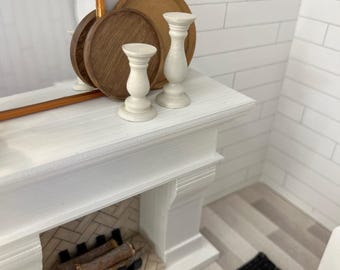 3D digital File ONLY 1:12 Scale Candle holders, Dollhouse Decor, STL and OBJ digital print files