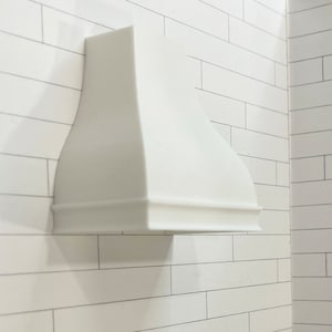 3D Digital Print File 1:12 Scale Bell Shaped Oven Hood, stl, obj files