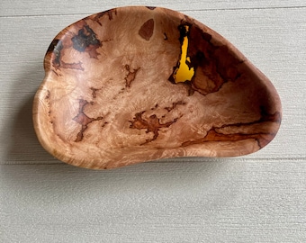 Bandeja de joyería de madera de arce