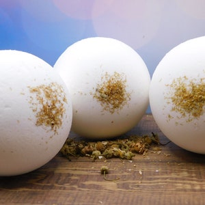 Relaxing, calming, Chamomile Bath Bomb